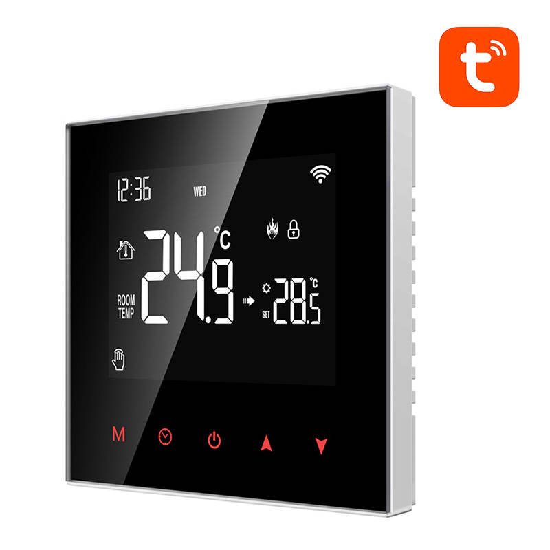 Termostat AVATTO ZWT100 ZigBee 3A Tuya do boilera CWU 2