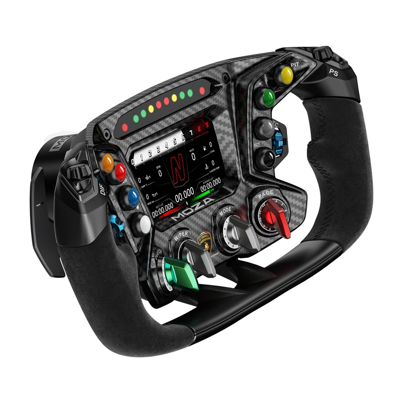 MOZA RS070 Lamborghini Essenza SCV12 Sim-Racing Steering Wheel 3