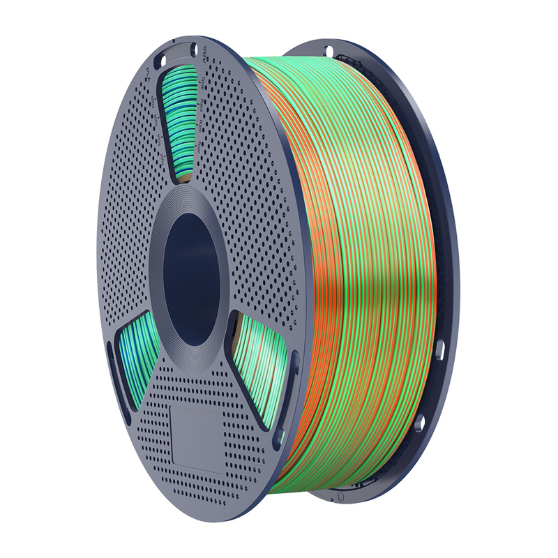 Sunlu Filament PLA+ Silk Tri-Color Orange Blue Green 4