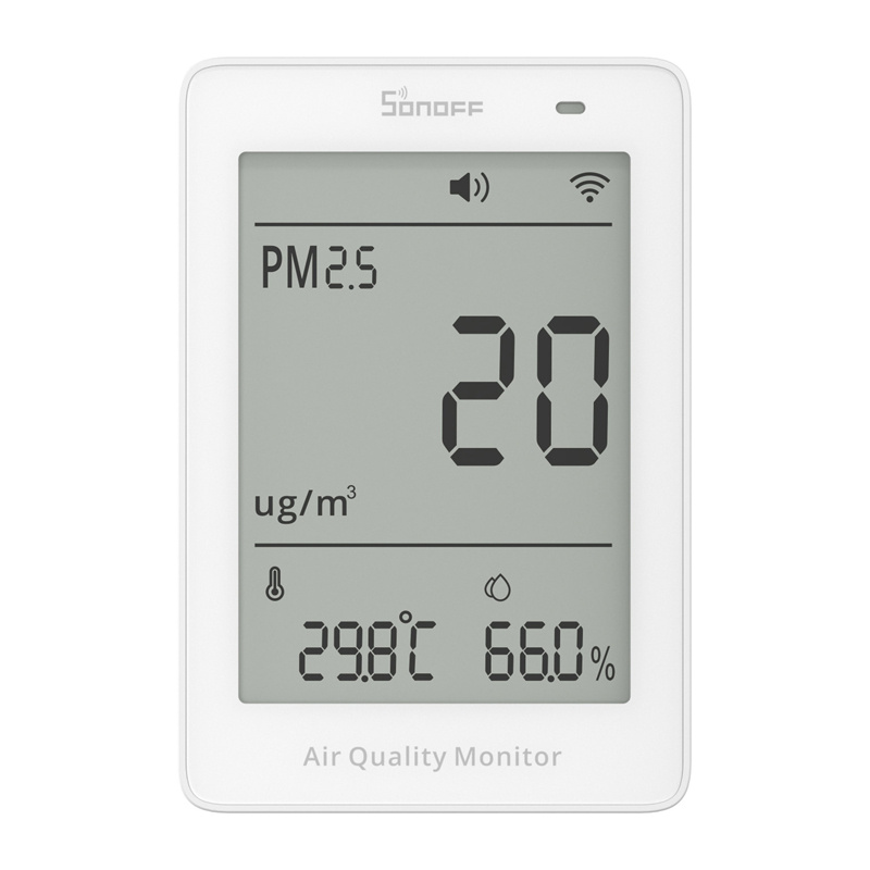Air Quality Monitor WIiFi LCD SONOFF AirGuard PM2.5 SAWF-07P 2
