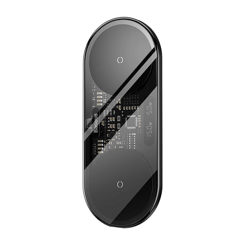 Ładowarka indukcyjna BASEUS Digital LED Display 20W Qi 2w1 3