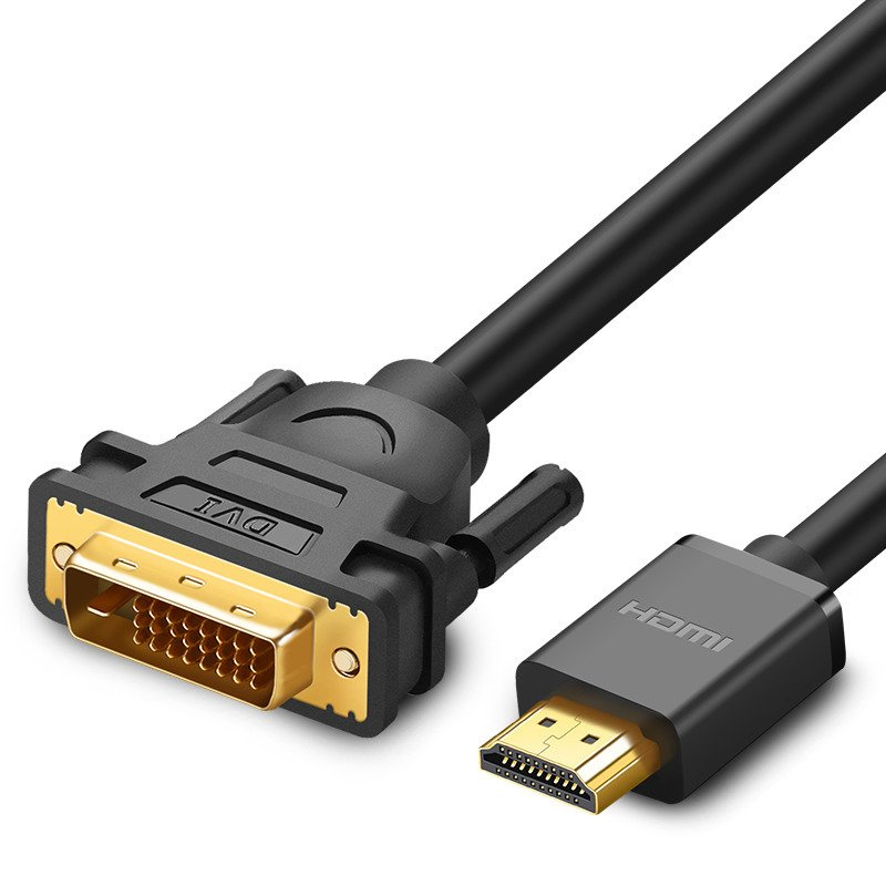 Kabel UGREEN HD106 HDMI-DVI 2m (czarny)