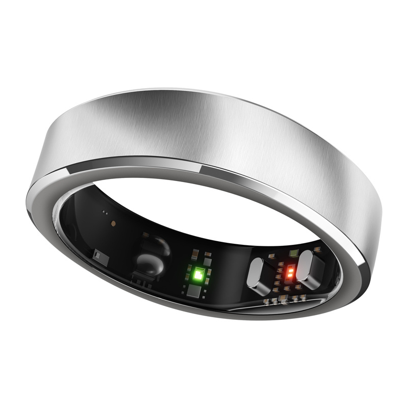 RingConn Gen 3 Smart Ring Size 11 (Brushed Silver) 2