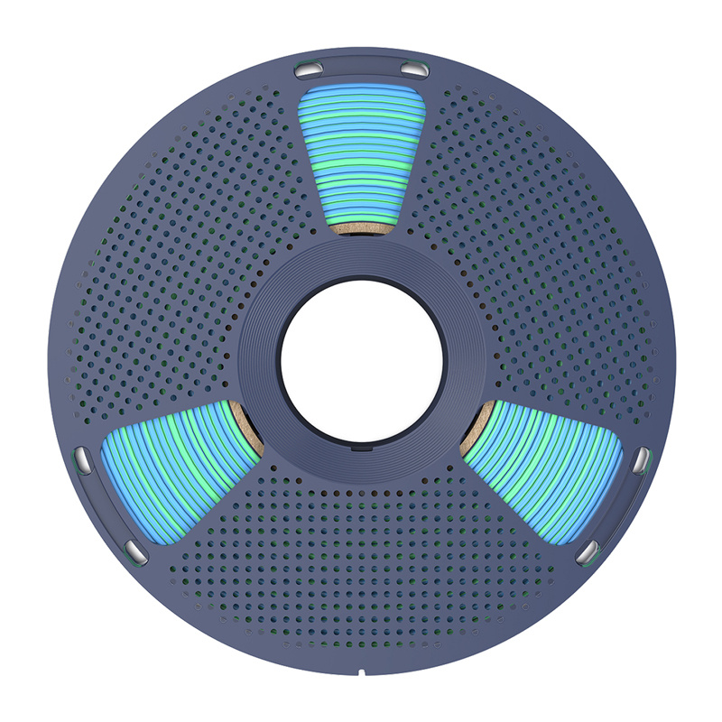Sunlu Filament PLA+ Silk Dual Color Blue Green 3