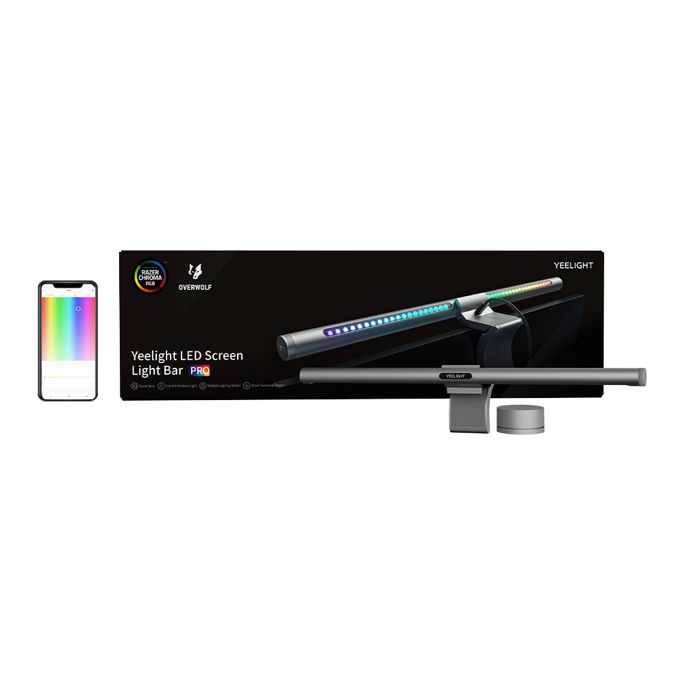 Lampa na monitor YEELIGHT Screen Light Bar Pro RGB (srebrna) 5