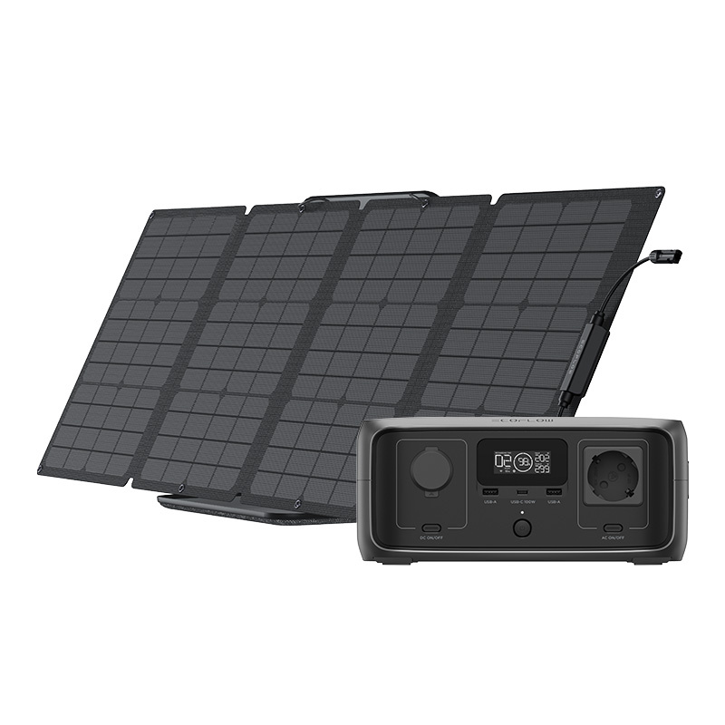 Stacja zasilania ECOFLOW River 3 UPS 245Wh + panel 110W