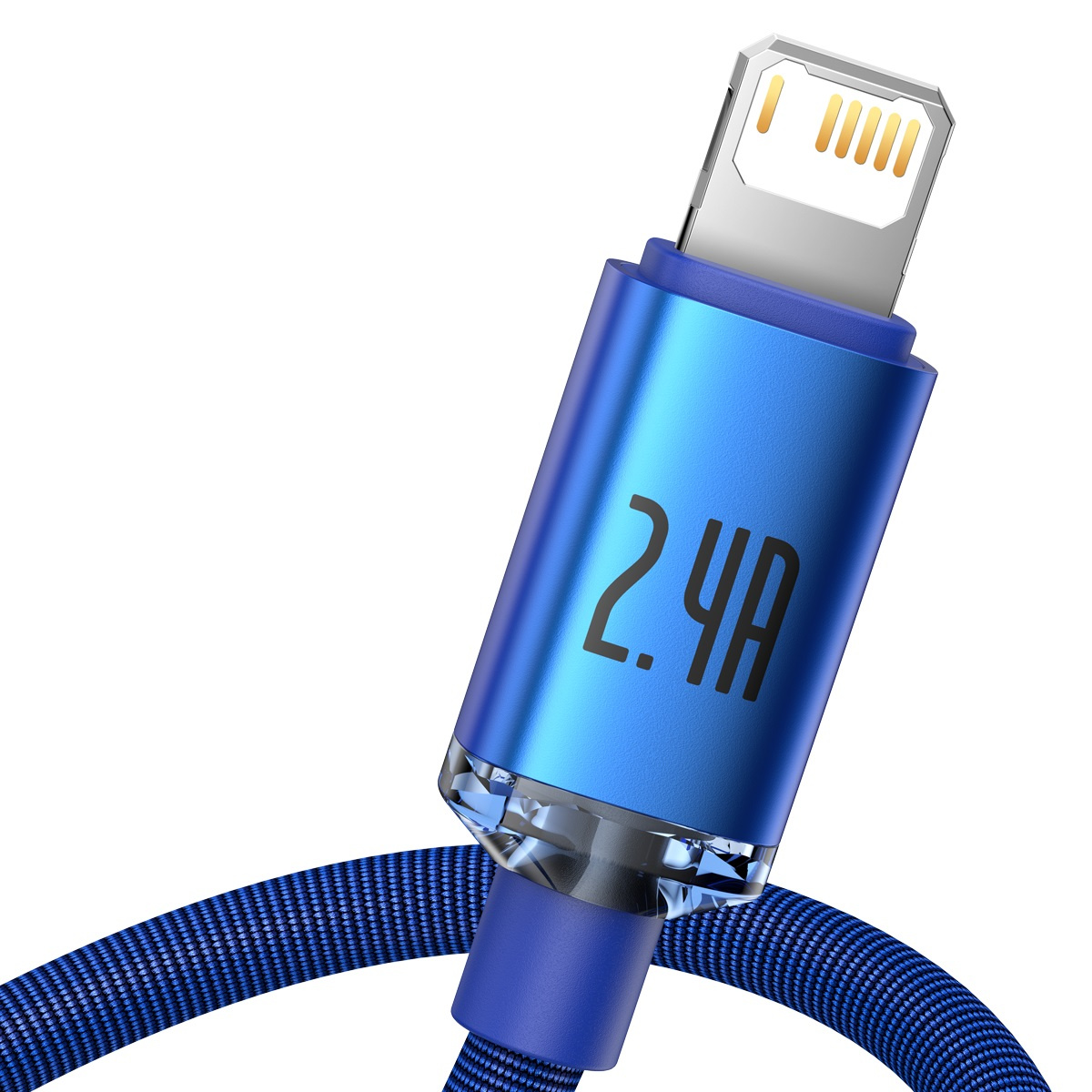 Kabel BASEUS Crystal Shine USB-A-Lightning 1.2m (niebieski) 4