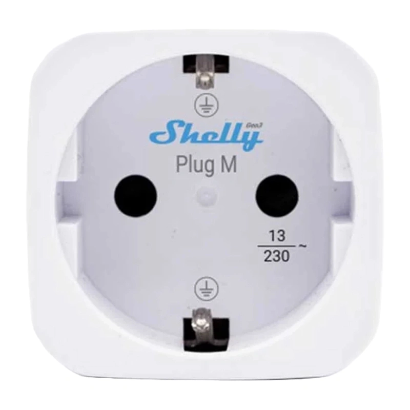 Smart plug Shelly Plug M Gen3 Wi-Fi (white) 4
