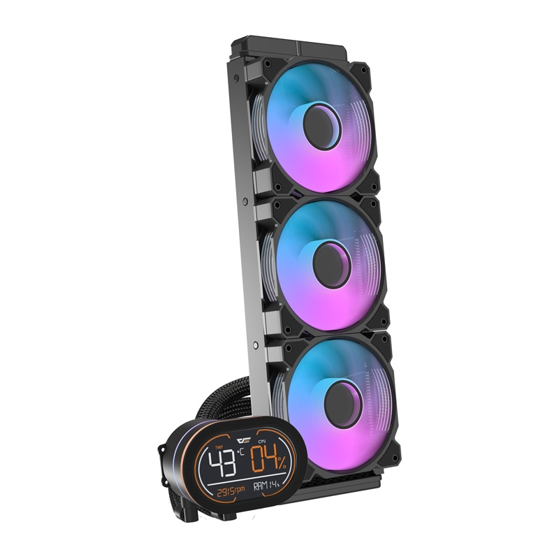 CPU cooler Darkflash DH360D v2 (black) 2