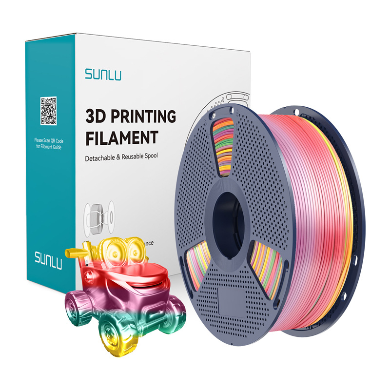 Sunlu Filament PLA+ Silk (rainbow 01)