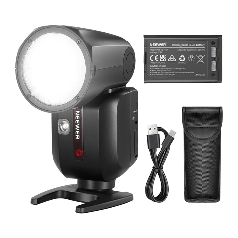 Neewer Z2-N TTL ROUND HEAD FLASH SPEEDLITE For NIKON 3