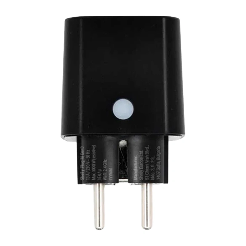 Smart plug Shelly Plug M Gen3 (black) 4