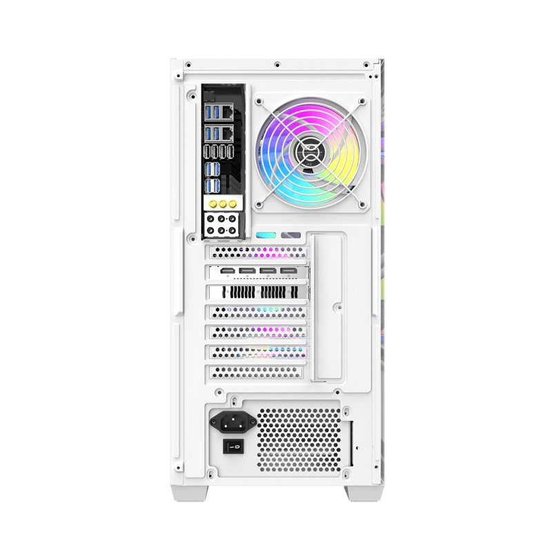 DarkFlash DS900WD computer case (white) 4