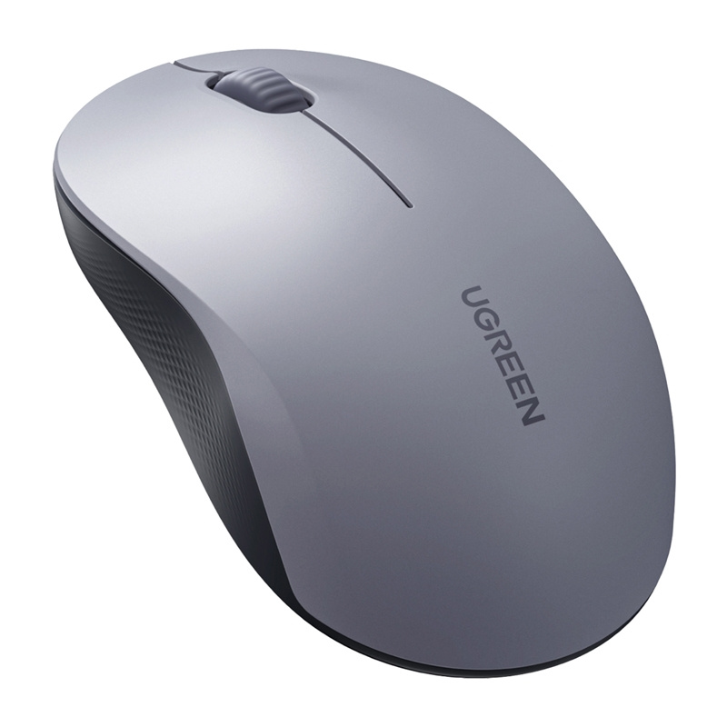 Multi-mode Wireless Mouse Ugreen M331, Bluetooth 5.4 (Gray) 2