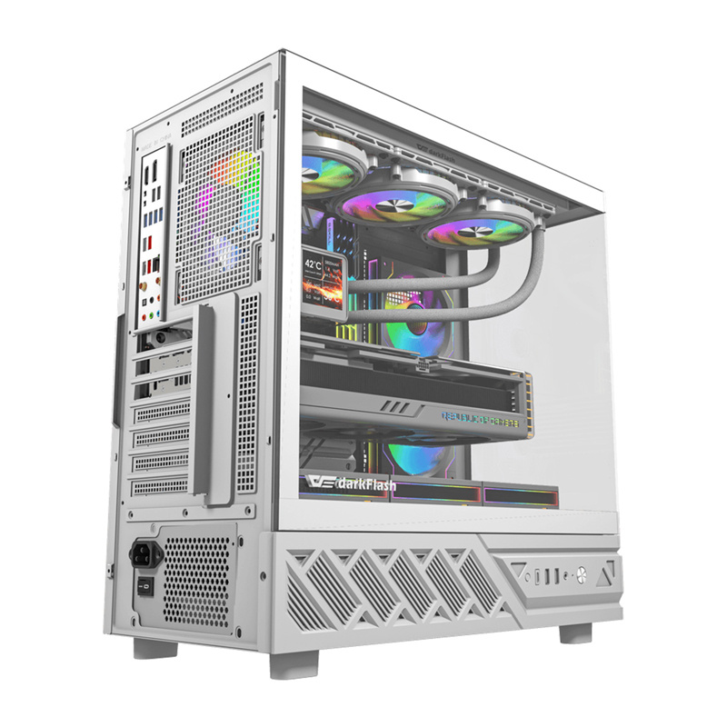 DarkFlash Computer Case DS950 White (+6 Fans) 2