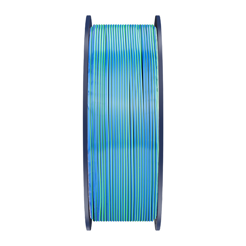 Sunlu Filament PLA+ Silk Tri-Color Blue Green Purple 5