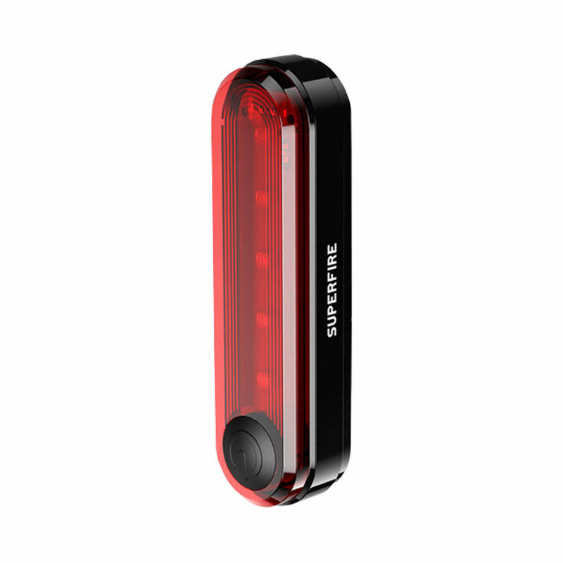 Lampka rowerowa tylna SUPERFIRE BTL01 230mAh USB 2