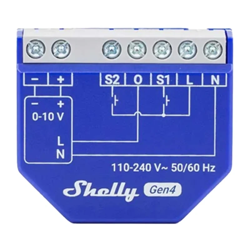 Dimmer SHELLY Dimmer 0/1-10V PM Gen4 2