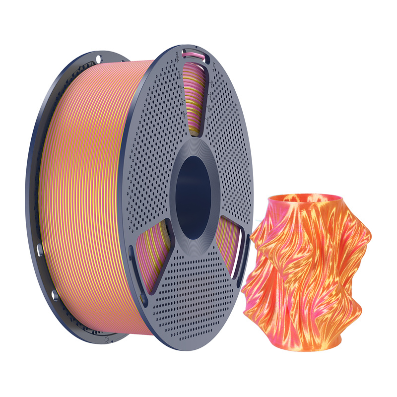Sunlu Filament PLA+ Silk Dual Color Pink Gold 2