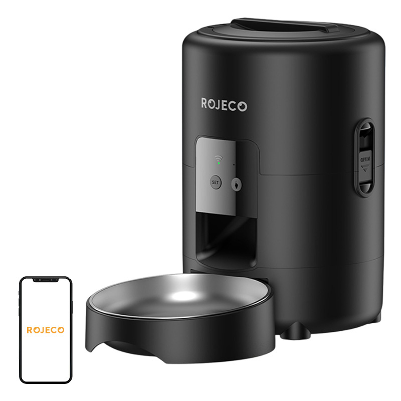 Automatic Cat Feeder Rojeco WiFi Version Bl 4