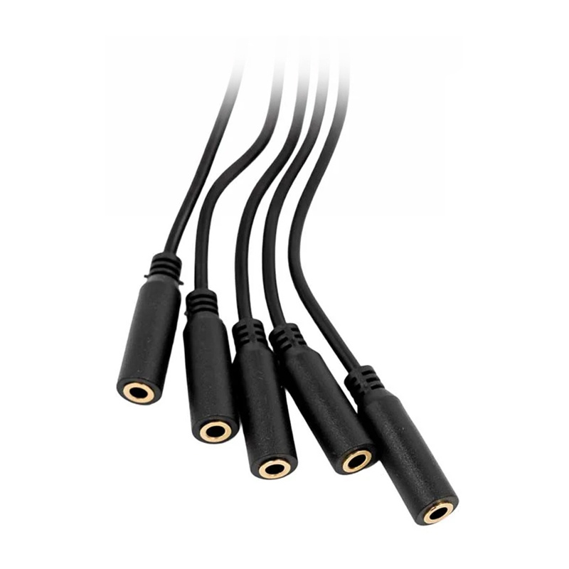 1-to-5 splitter, 3.5mm jack socket Shelly accessory for The Pill 2