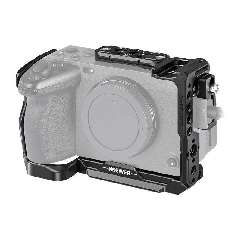 NEEWER CAMERA CAGE WITH CABLE CLAMP FOR SONY FX3 / FX30 2