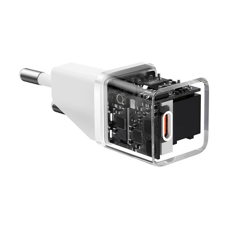 Mini ładowarka sieciowa Baseus GaN5  20W (biała) 5
