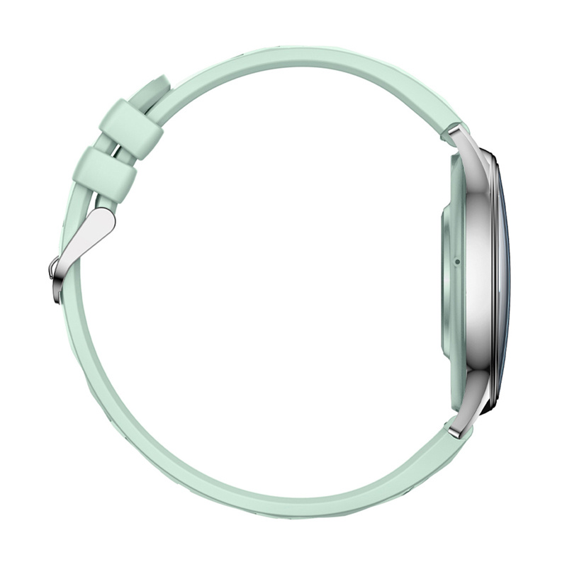 Smart Watch COLMI L28 (Silver-Green + green leather strap) 3