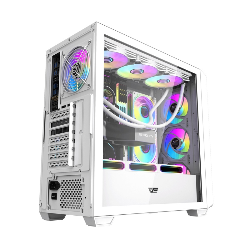 DarkFlash DS900WD computer case (white) 3