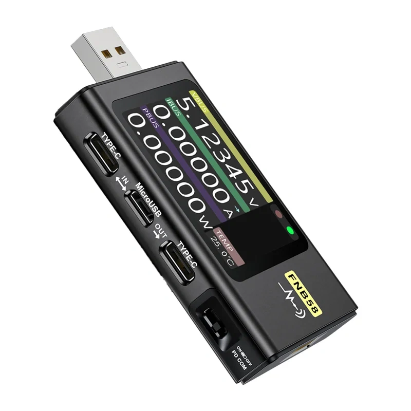 FNIRSI USB Tester FNB58 Black 2