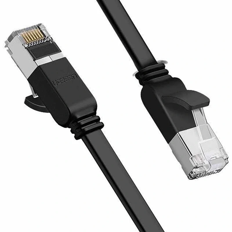 Kabel UGREEN Cat6 5m RJ45 metalowe wtyki (czarny) 2