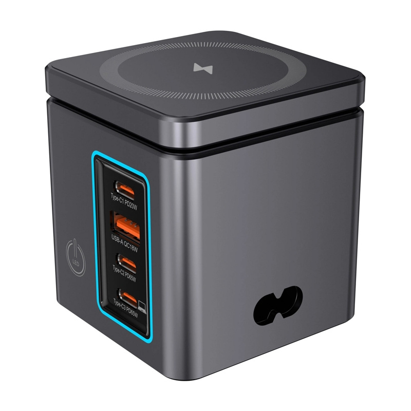 Blitzwolf BW-i113 network charger GaN, USB-A, 3xUSB-C, 105W 2