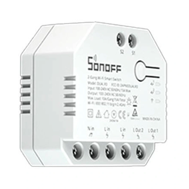 Przekaźnik SONOFF Dual R3 Wi-Fi 2-kanałowy z pomiarem mocy 3