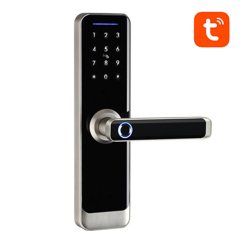 Zamek smart AVATTO ZSDL-A270-S-ALI-6072 Zigbee (srebrny) 3
