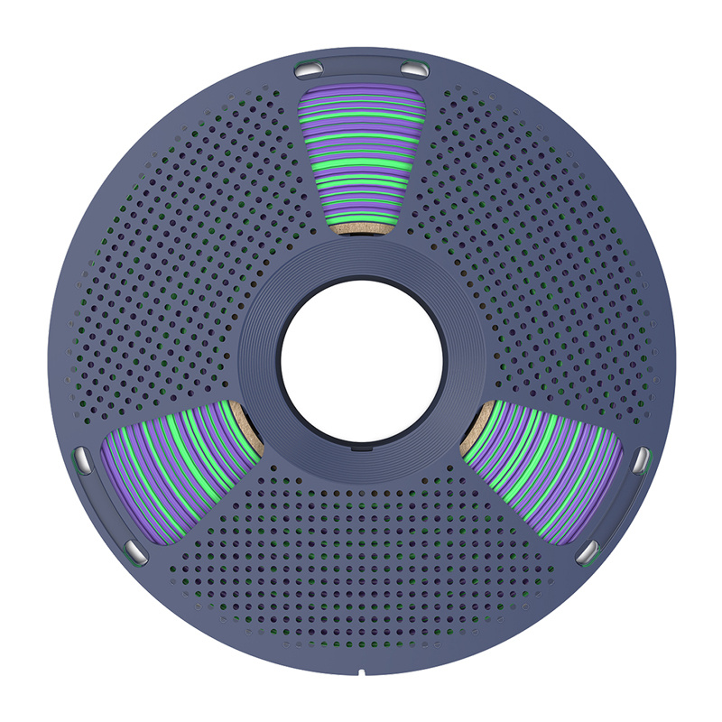 Sunlu Filament PLA+ Silk Dual Color Green Purple 3
