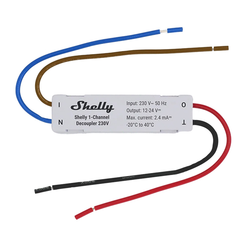 Shelly 1-Channel Decoupler 230V 3