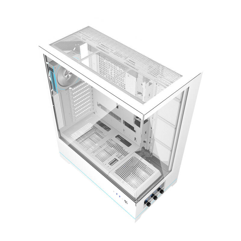 Darkflash Computer Case DY451L PRO White with fan 3