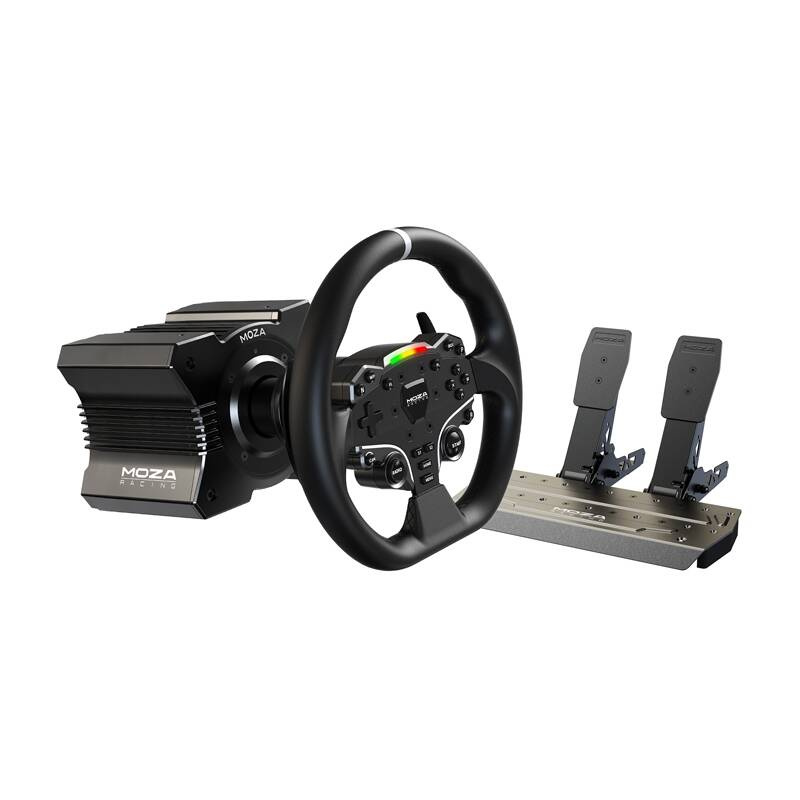 Gaming steering wheel + pedals + Moza R5 Bundle Direct Drive RS20 Set (PC)