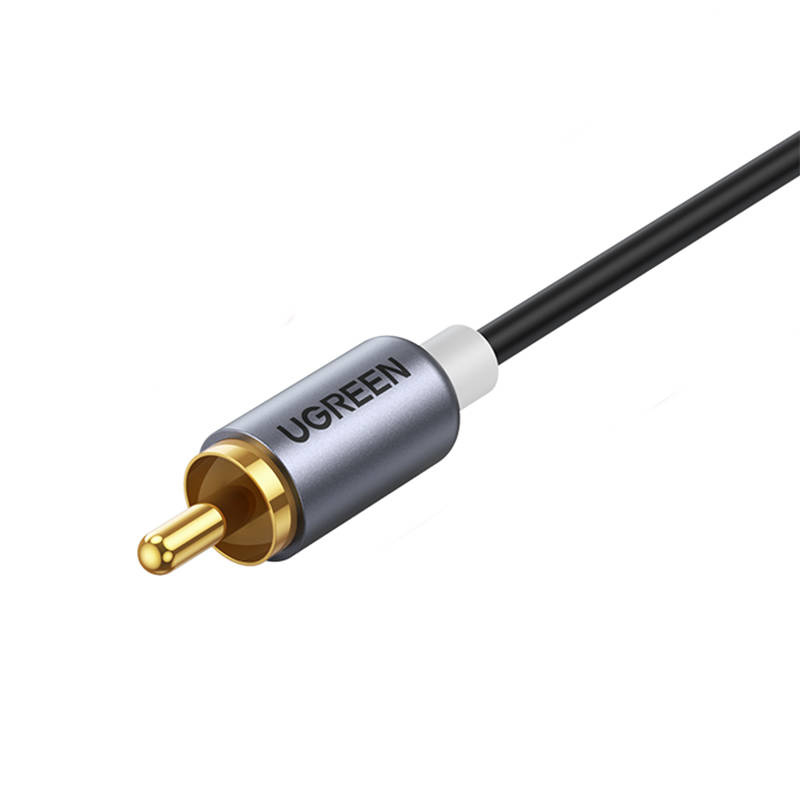 Kabel UGREEN CM451 USB-C-2x RCA 1.5m (czarny) 2