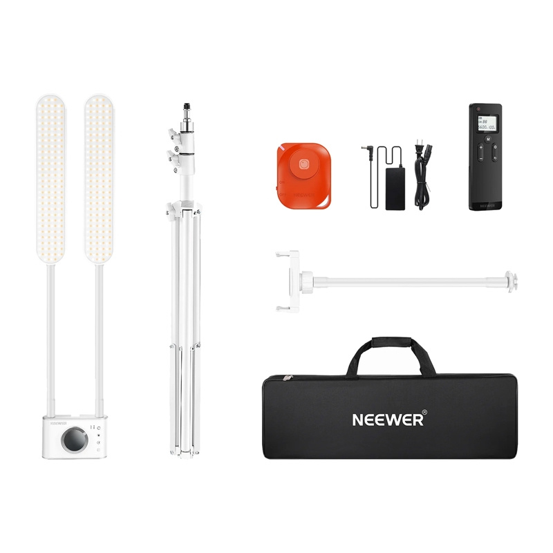 Neewer BH40B DOUBLE ARMS LED FILL LIGHT 2