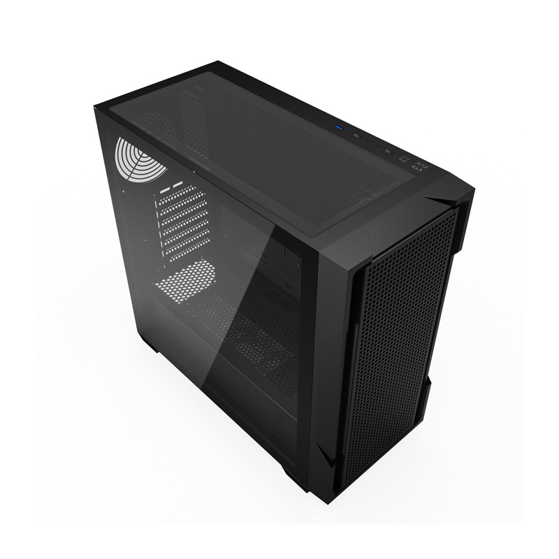 Darkflash DS900 Mesh computer case without fans (Black) 2