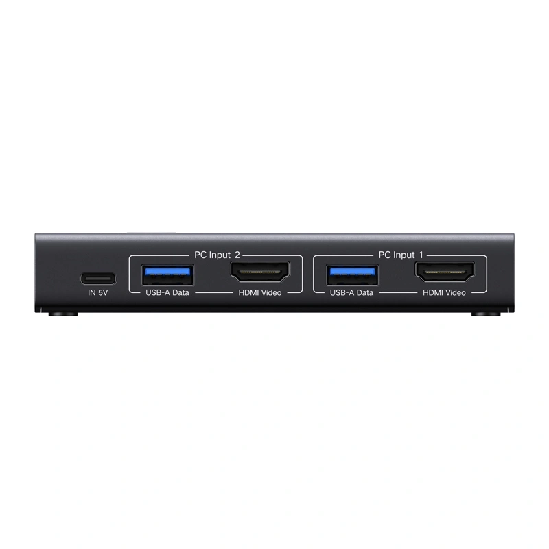 KVM switch 75246 AK502 2 inputs 1 output 4