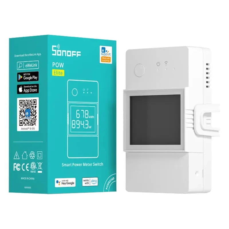 Przekaźnik Wi-Fi SONOFF POWR316D 16A POW Elite 4