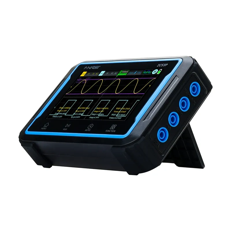 FNIRSI 2C53P 3in1 portable tablet oscilloscope 4,3" 3