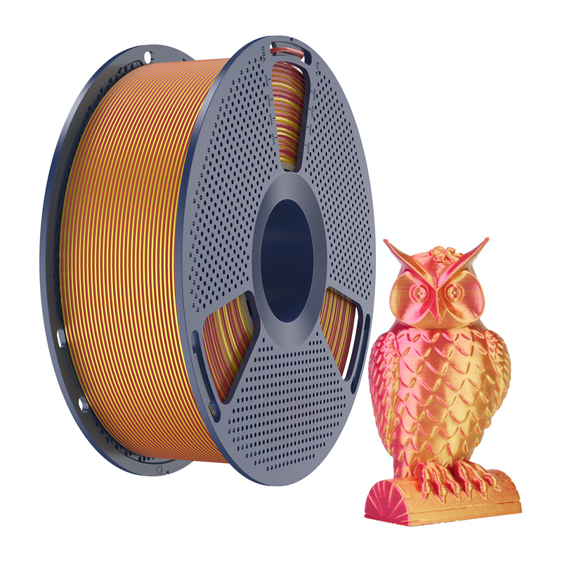 Sunlu Filament PLA+ Silk Dual Color Red Gold 2