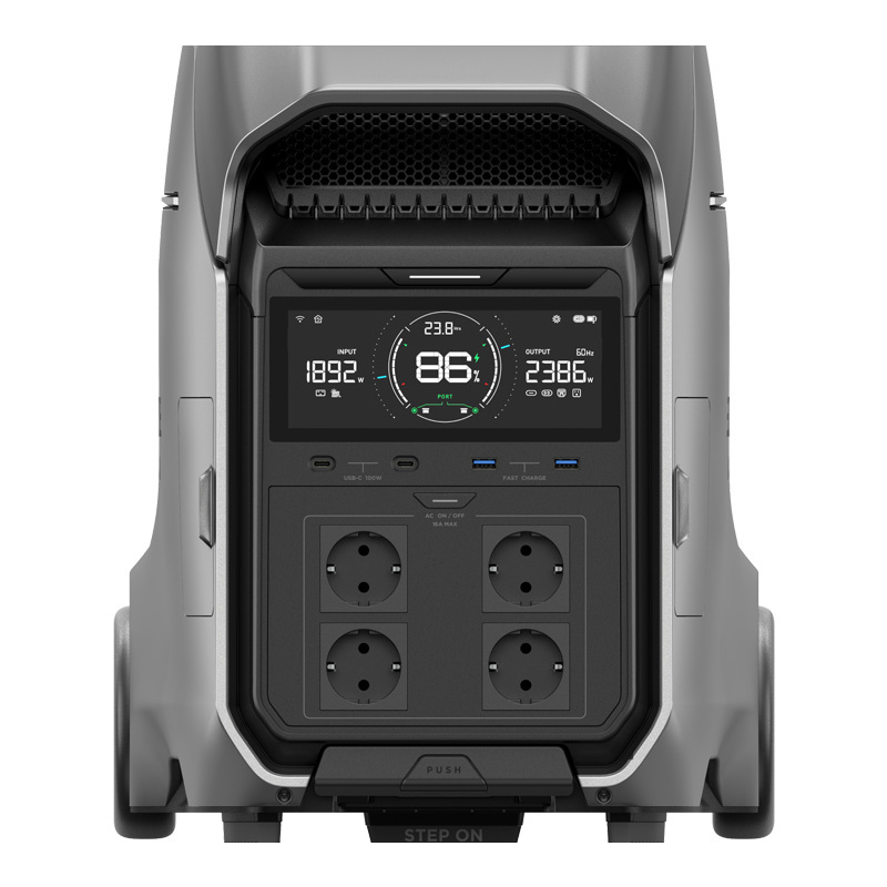 Stacja zasilania ECOFLOW Delta Pro 3 + 2x panel 400W