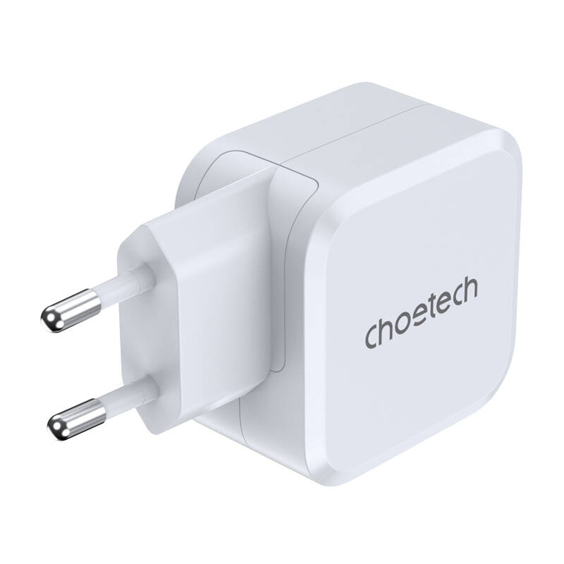 Ładowarka sieciowa PD8007  USB-C PD45W Choetech EU (biały)