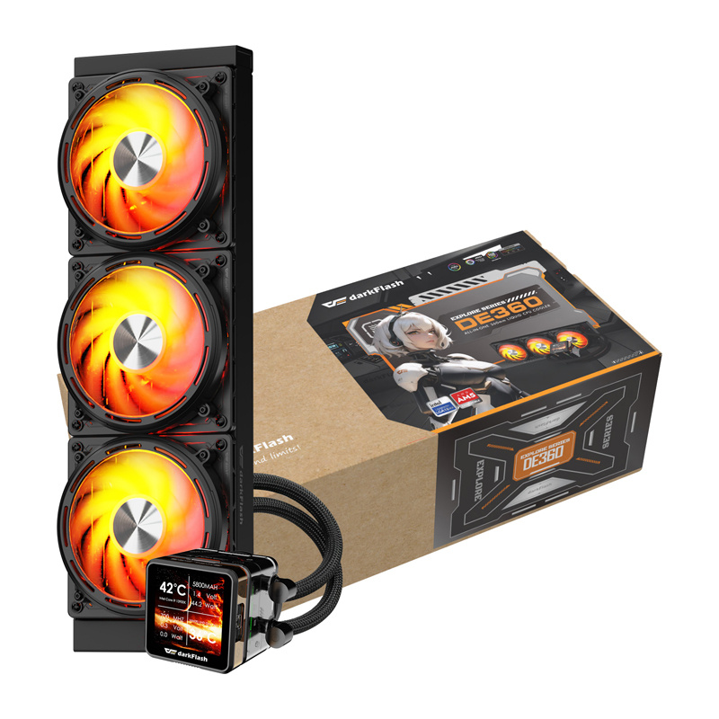DarkFlash Water Cooler DE360 Black 4