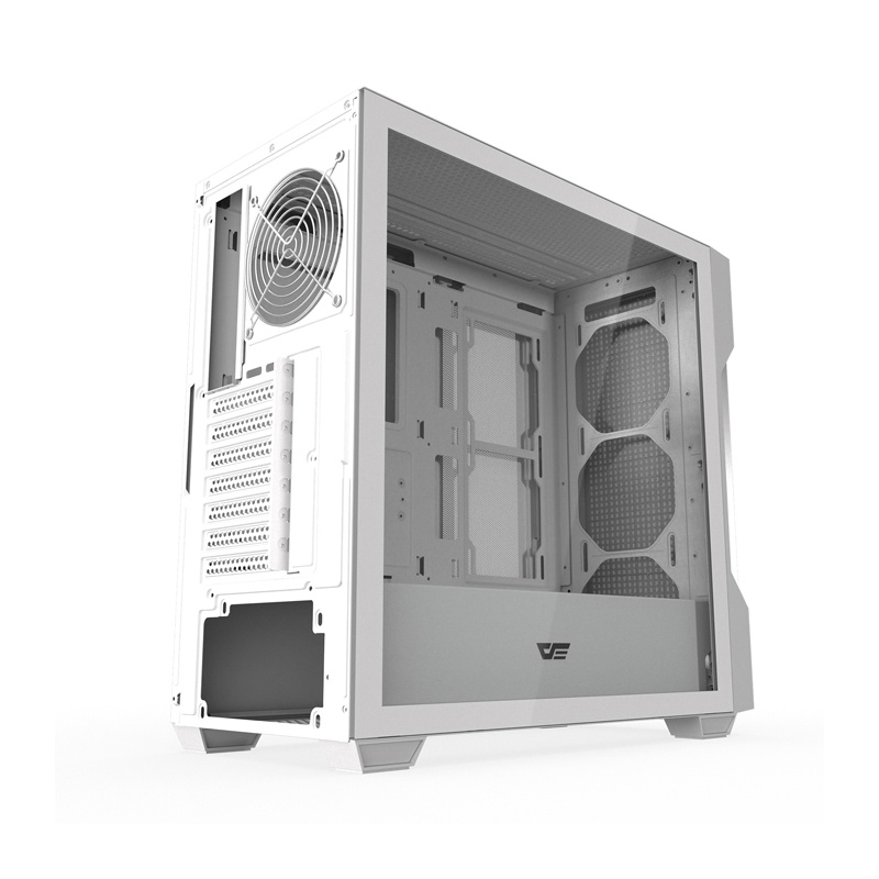 Darkflash DS900 Mesh Computer Case without Fans (White) 2