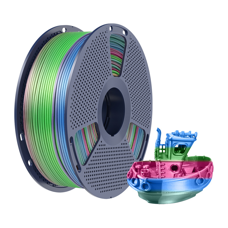 Sunlu Filament PLA+ Silk Rainbow 06 2